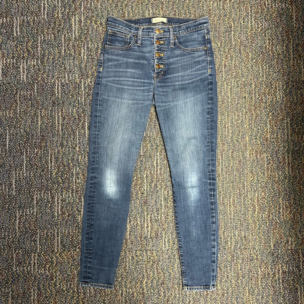Madewell 9’’ High Rise Jeans Size 28 - Picture 6 of 9